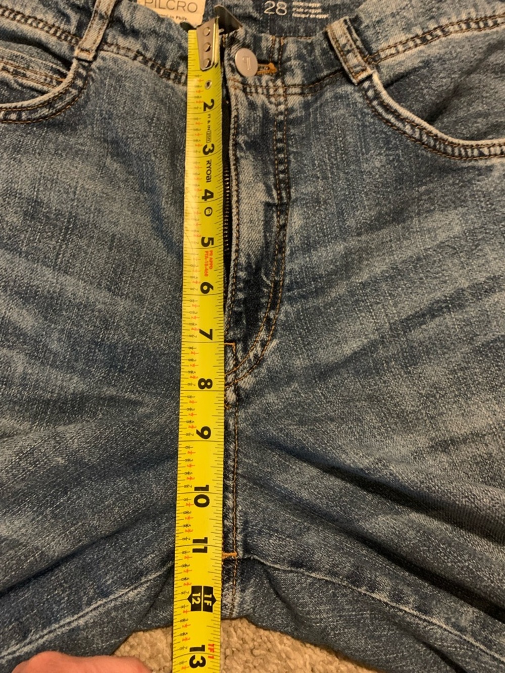 Pilcro Mid-Rise Flare Jeans - Picture 7 of 8